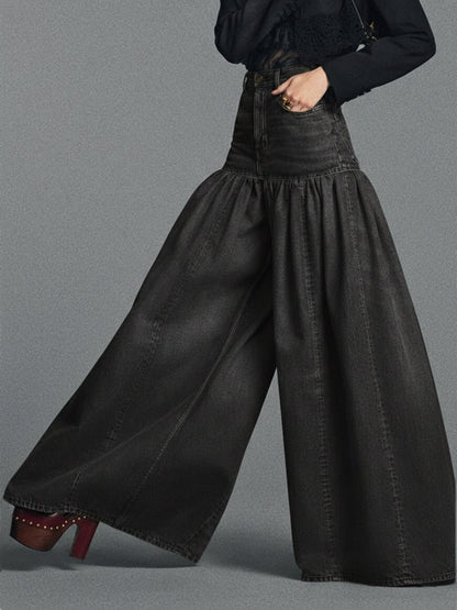 Casual Wide-leg Jeans